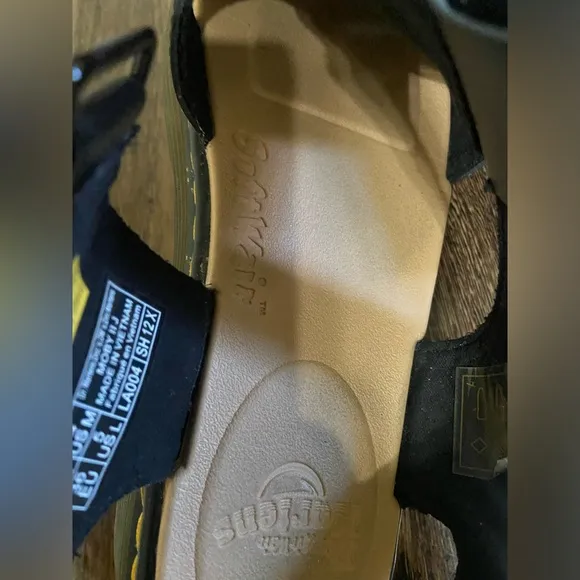 Dr. Martens Black Fisherman Sandals