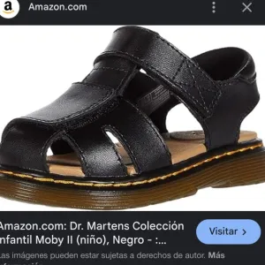 Dr. Martens Black Fisherman Sandals