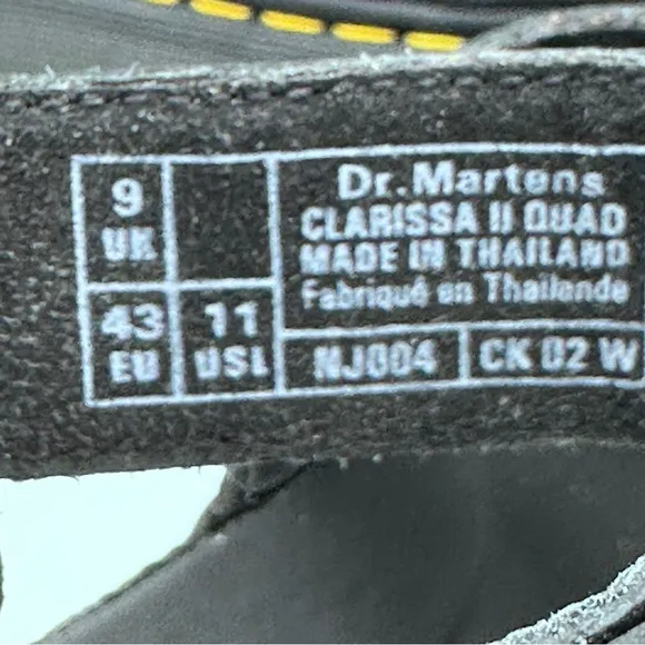 Dr. Martens Clarissa II Quad Platform Sandals. Sandals 11