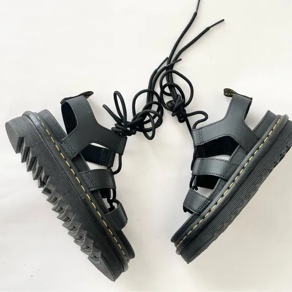 Dr. Martens Nartilla Gladiator platform Sandals black 5