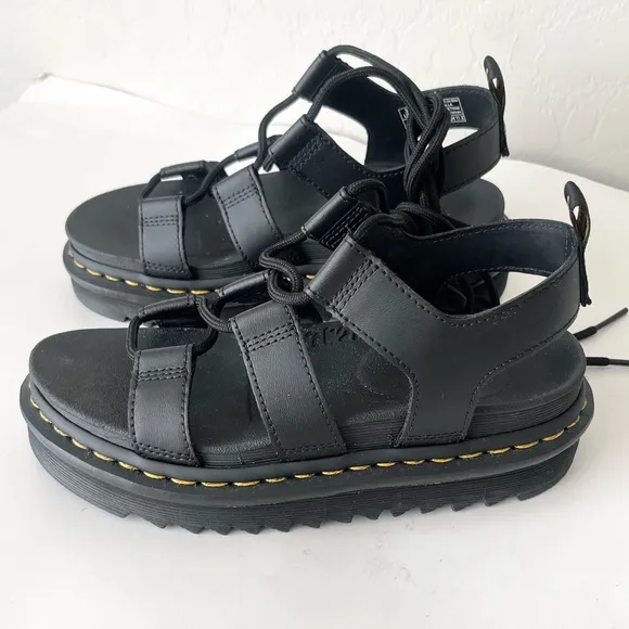 Dr. Martens Nartilla Gladiator platform Sandals black 5