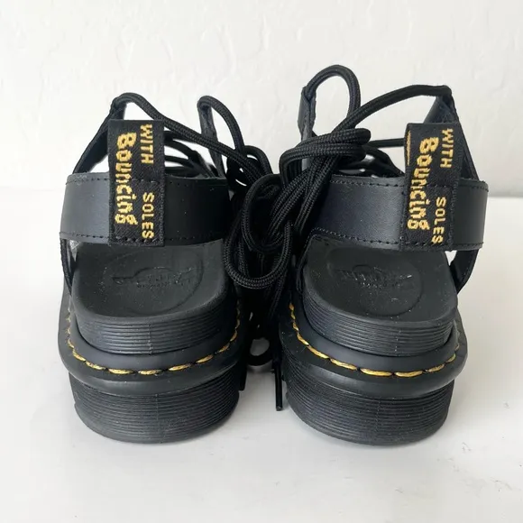 Dr. Martens Nartilla Gladiator platform Sandals black 5