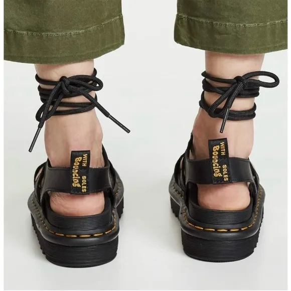 Dr. Martens Nartilla Gladiator platform Sandals black 5