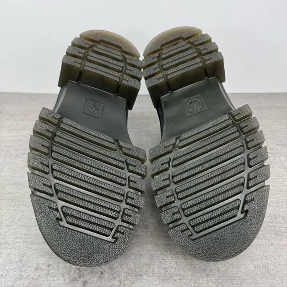 Dr. Martens Ricki 3 Strap Black Leather Sandals - Women's Size 7