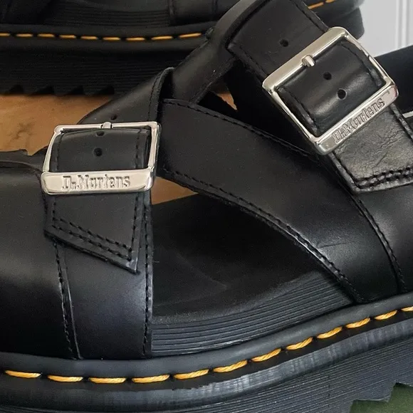 Dr. Martens TERRY II Fisherman's Sandals with Metal Deco