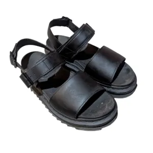 Dr. Martens Voss Leather Strap Sandals Size 7 Platform Comfy Punk Grunge