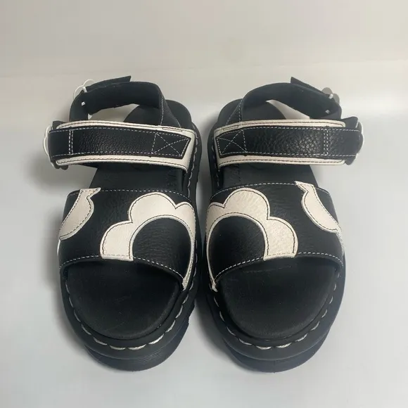 Dr. Martens VOSS PISA LEATHER STRAP SANDALS Size 8