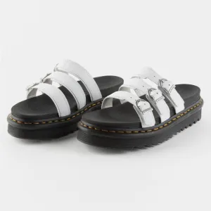 Dr. Martens Women’s Blaire White Leather Platform Sandals/Sz:7,8/NEW