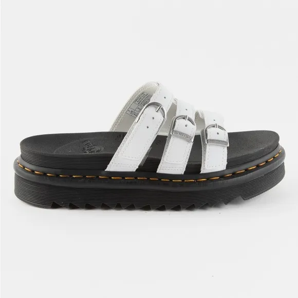 Dr. Martens Women’s Blaire White Leather Platform Sandals/Sz:7,8/NEW