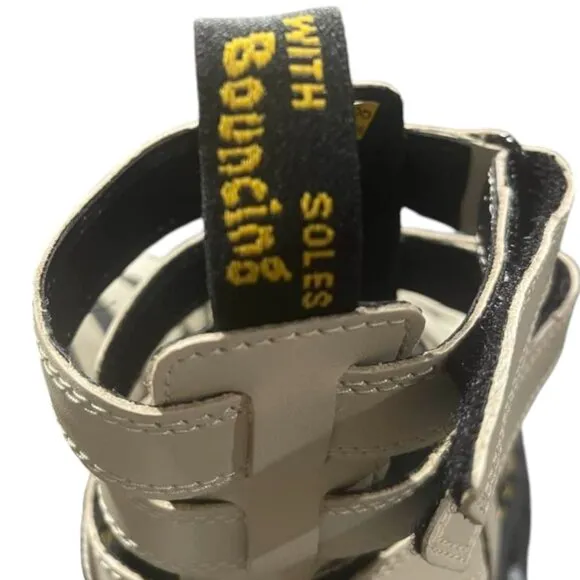 Dr. Martens Women's Ricki Gladiator NWOT Combat Moto Platform Sandals