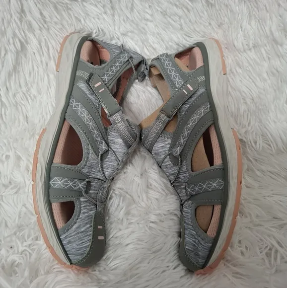 Dr. Scholl's Women's Andrews Fisherman Sandals Gray Size 9