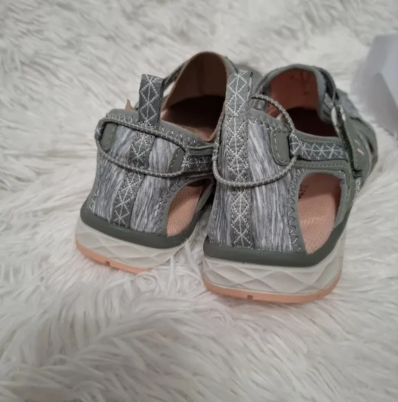 Dr. Scholl's Women's Andrews Fisherman Sandals Gray Size 9