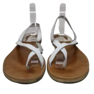 Dries Van Noten Leather Boho Summer Sling Back Sandals