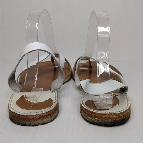 Dries Van Noten Leather Boho Summer Sling Back Sandals