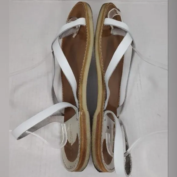Dries Van Noten Leather Boho Summer Sling Back Sandals