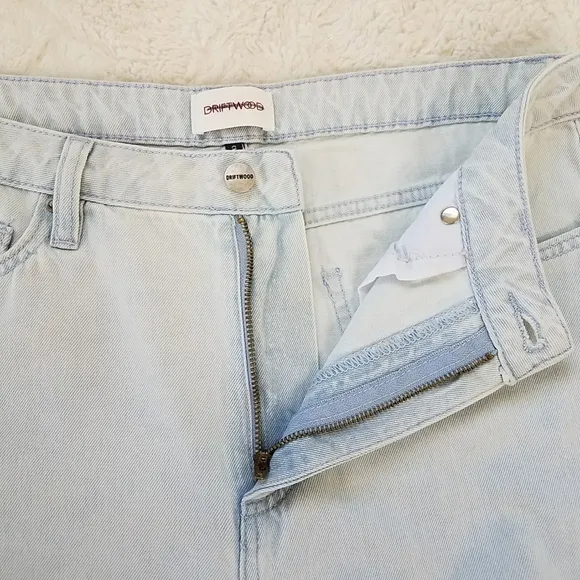 Driftwood Charlee Cropped Eyelet Jeans