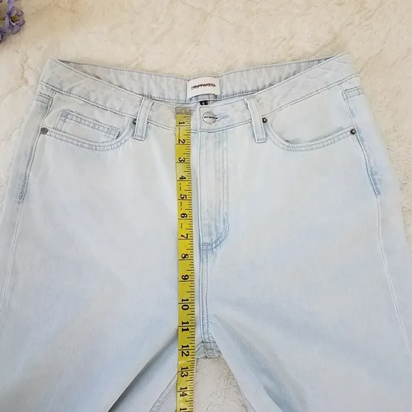 Driftwood Charlee Cropped Eyelet Jeans