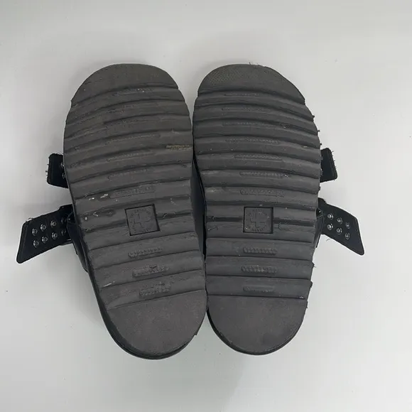 DR.MARTENS Myles Hardware Detail Double Buckle Slide Sandals Women's Size 7