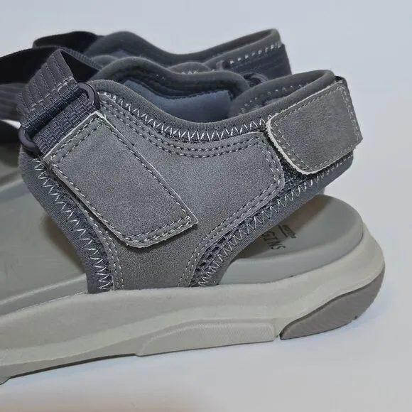 Earth Origins Vivvy Hiking Sandals Women's Size 10 Wide Adjustable Camping Grey