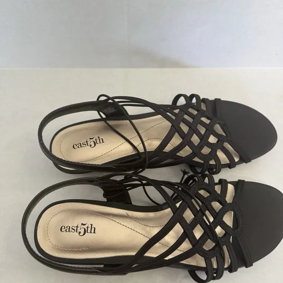 East 5th Womens Reno Wedge  Strappy Sandals Size 8M