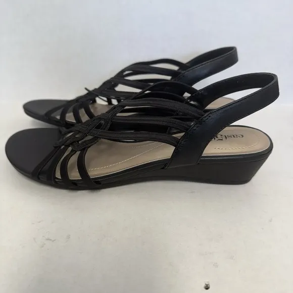 East 5th Womens Reno Wedge  Strappy Sandals Size 8M