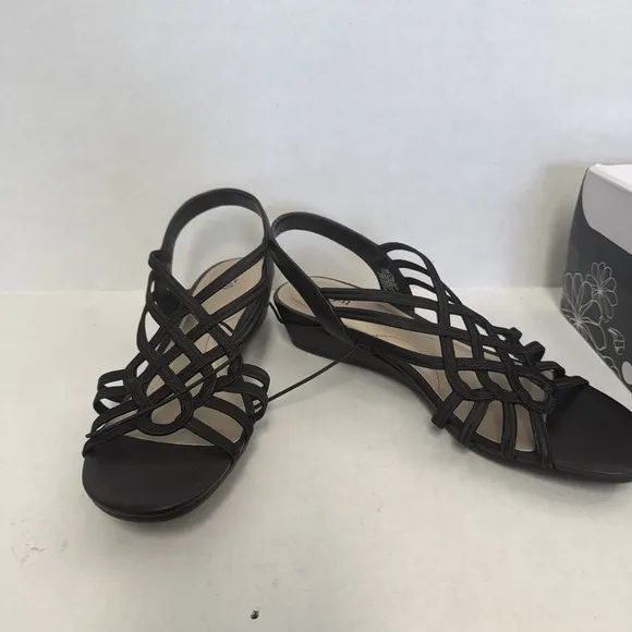 East 5th Womens Reno Wedge  Strappy Sandals Size 8M