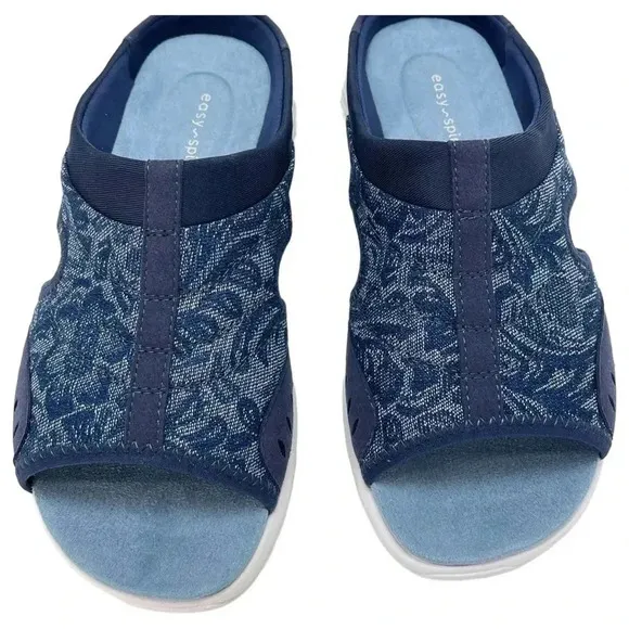 Easy Spirit Traciee Womens Travel Lite Slide Sandals Size 8.5WW