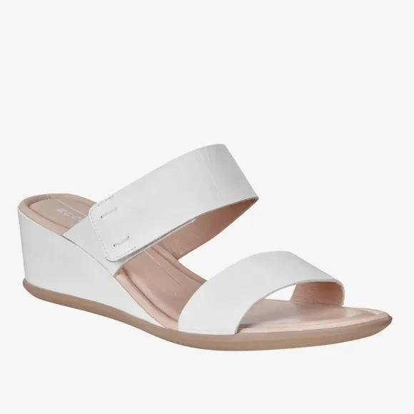 ECCO Shape 35 Wedge 2-Strap Sandals, Size EU 41 | US 10-10.5 NEW in Box $150