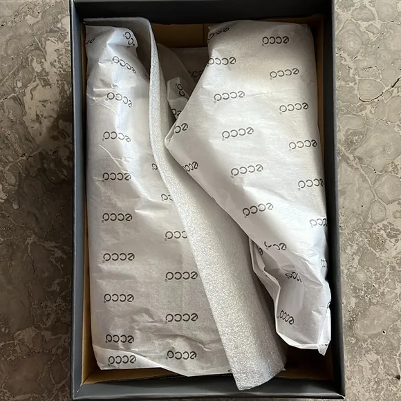 ECCO Shape 35 Wedge 2-Strap Sandals, Size EU 41 | US 10-10.5 NEW in Box $150