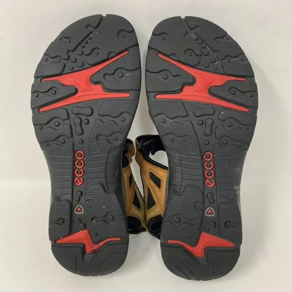Ecco Yucatan Men's Sandal Leather Trail Hike EUR 39