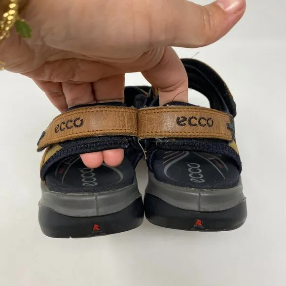 Ecco Yucatan Men's Sandal Leather Trail Hike EUR 39