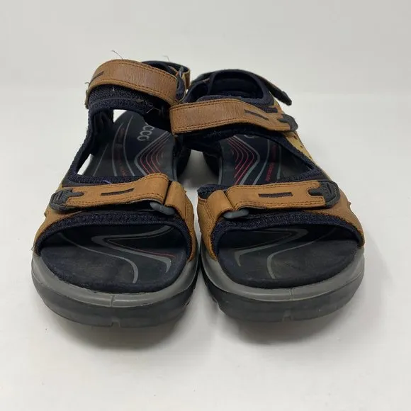 Ecco Yucatan Men's Sandal Leather Trail Hike EUR 39
