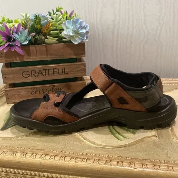 Ecco Yucatán Adjustable Athletic Sport Sandals Men’s EU Size 48