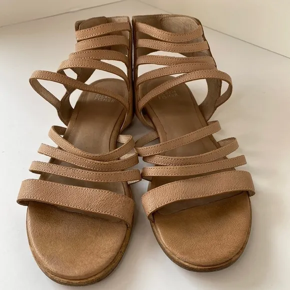 EILEEN FISHER &quot;Otto&quot; Strappy Gladiator Sandal Size 9.5