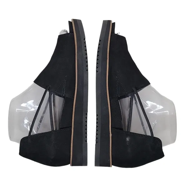 Eileen Fisher Ken Tumbled Nubuck Leather Sandals EF47541 Size 8