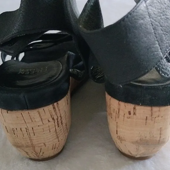 Eileen Fisher Platform Wedge Sandals size 9.5