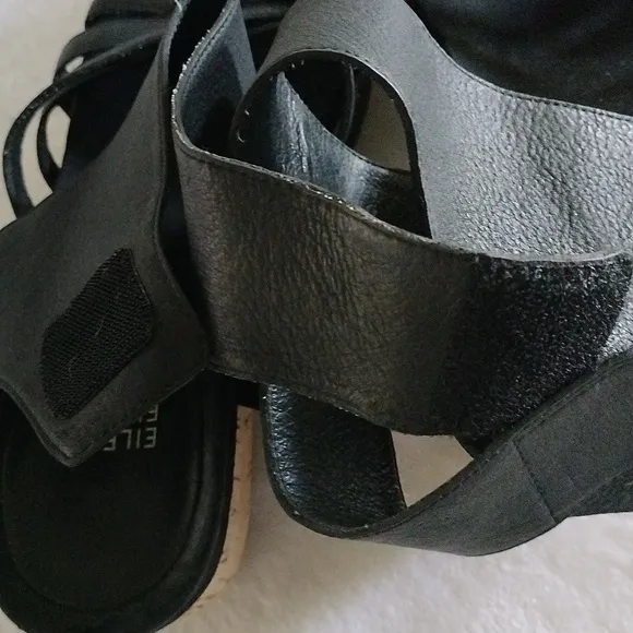 Eileen Fisher Platform Wedge Sandals size 9.5
