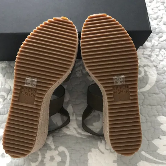 Eileen Fisher Winnie Wedge Sandals