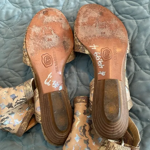 El vaquero Italy warrior sandals size 38/ 7.5