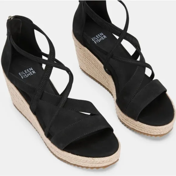 ESPADRILLE WEDGE SANDALS NWOB