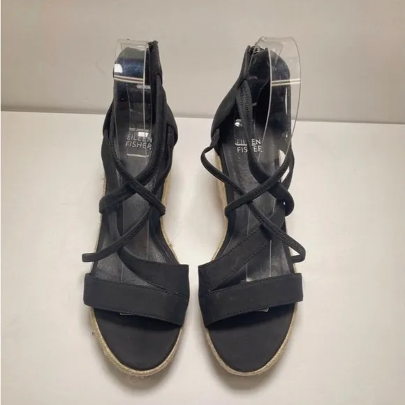 ESPADRILLE WEDGE SANDALS NWOB