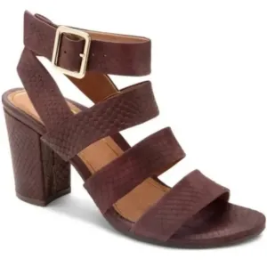 EUC Vionic Leather Blaire heeled Sandals 8.5