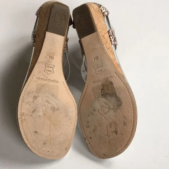 EUC Donald J. Pliner leather sandals