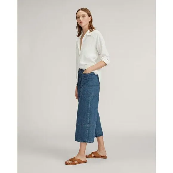 Everlane The Day Twist Sandal Desert Tan Italian Leather Size 7 NEW