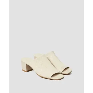 Everlane The Glove Mule in ReKnit White Bone Size 8.5 NEW