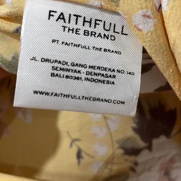 Faithfull The Brand Maxi Skirt and Matching Top