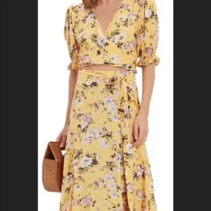 Faithfull The Brand Maxi Skirt and Matching Top