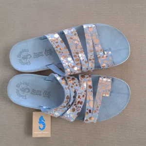 Fantasy Sandals Mara in Ciel Splash Size 10