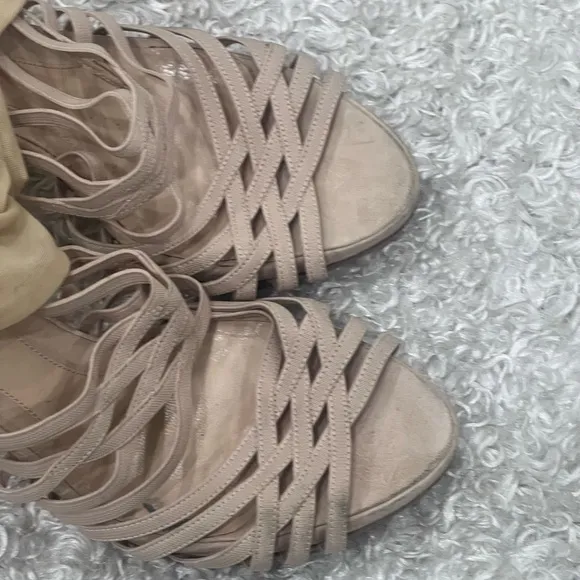 Fendi Women’s Suede Heels Sandals