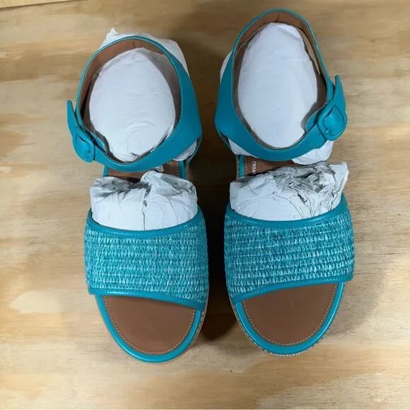 Fitflop Eloise Cork Wrap Wedge Sandals Women’s Size 11